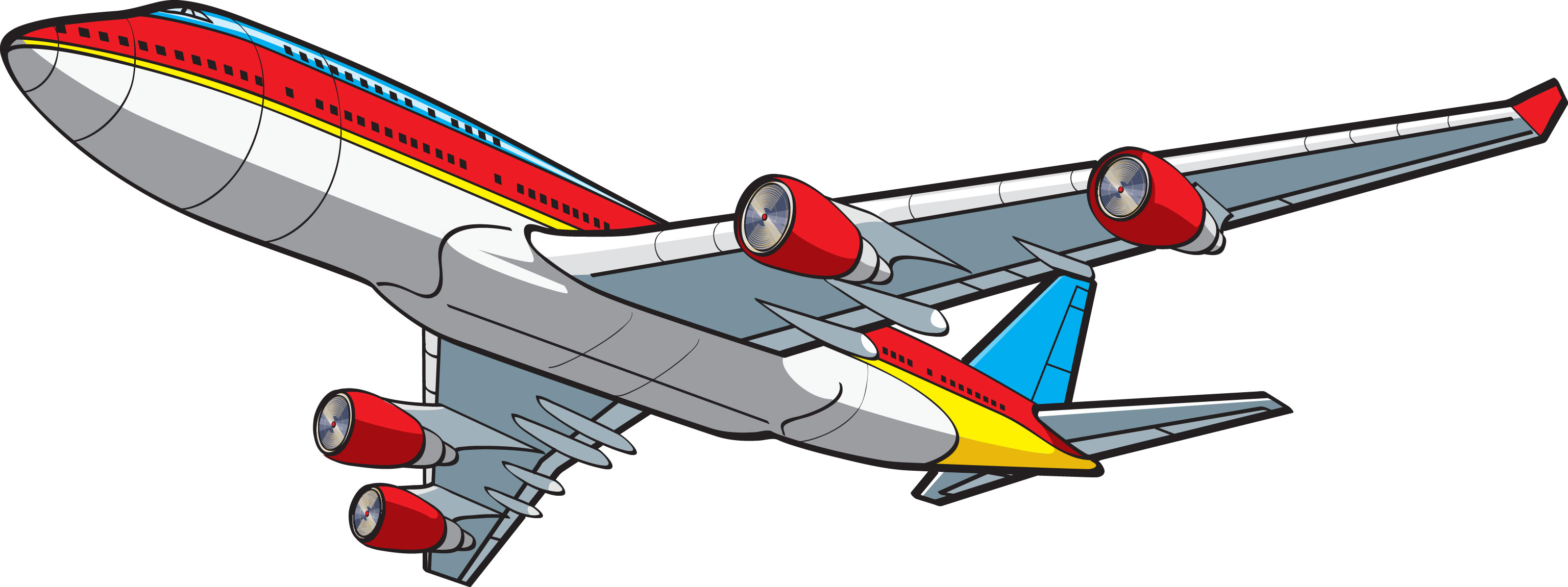 clipart plane flying - photo #40