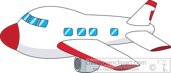 free clip art cartoon airplane - photo #31