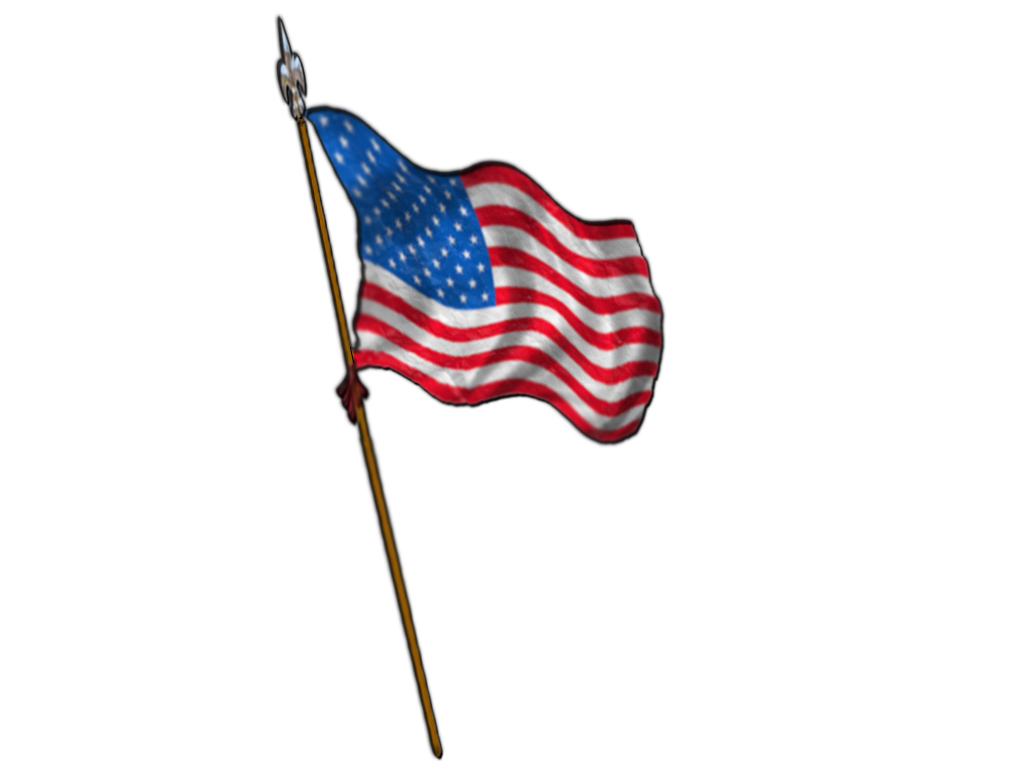 free vector clip art american flag - photo #35