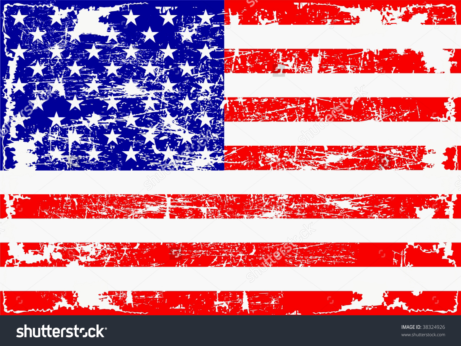 free vector clip art american flag - photo #45
