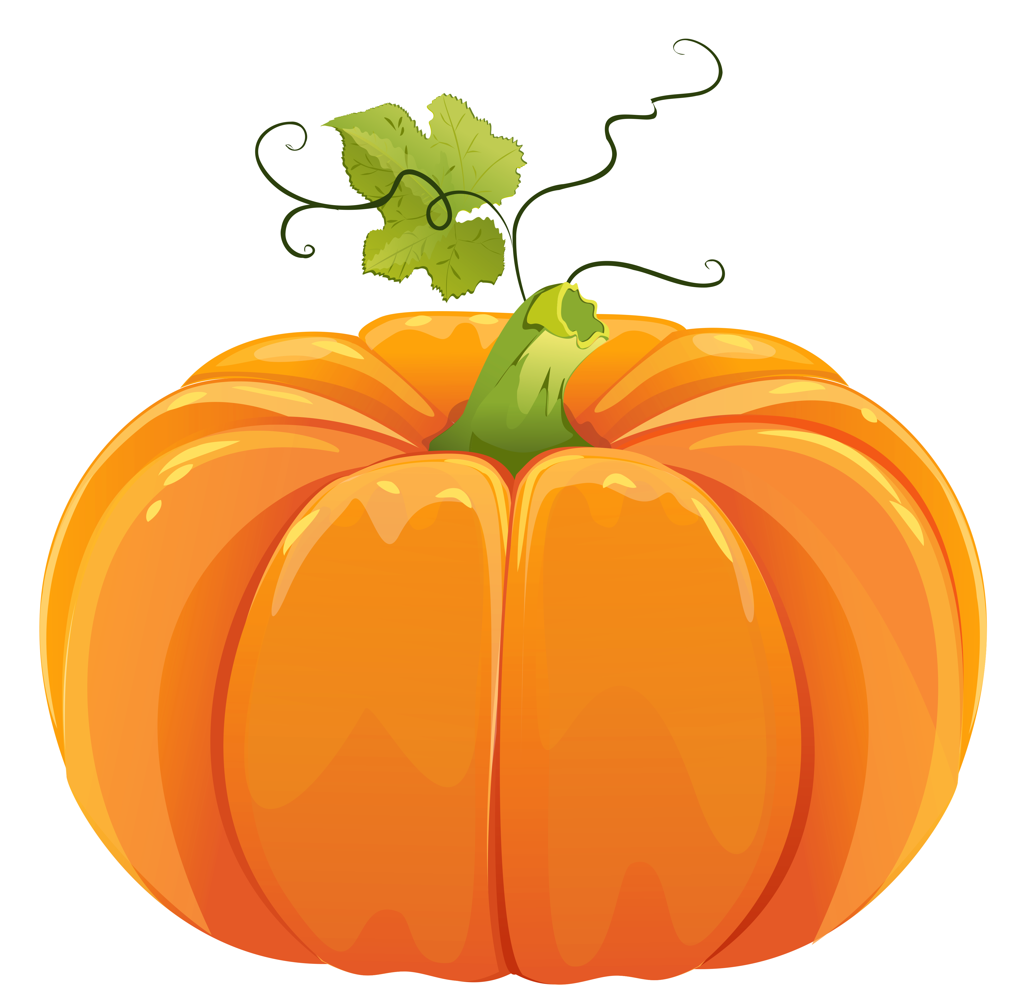 clip art fall leaves pumpkins - photo #40