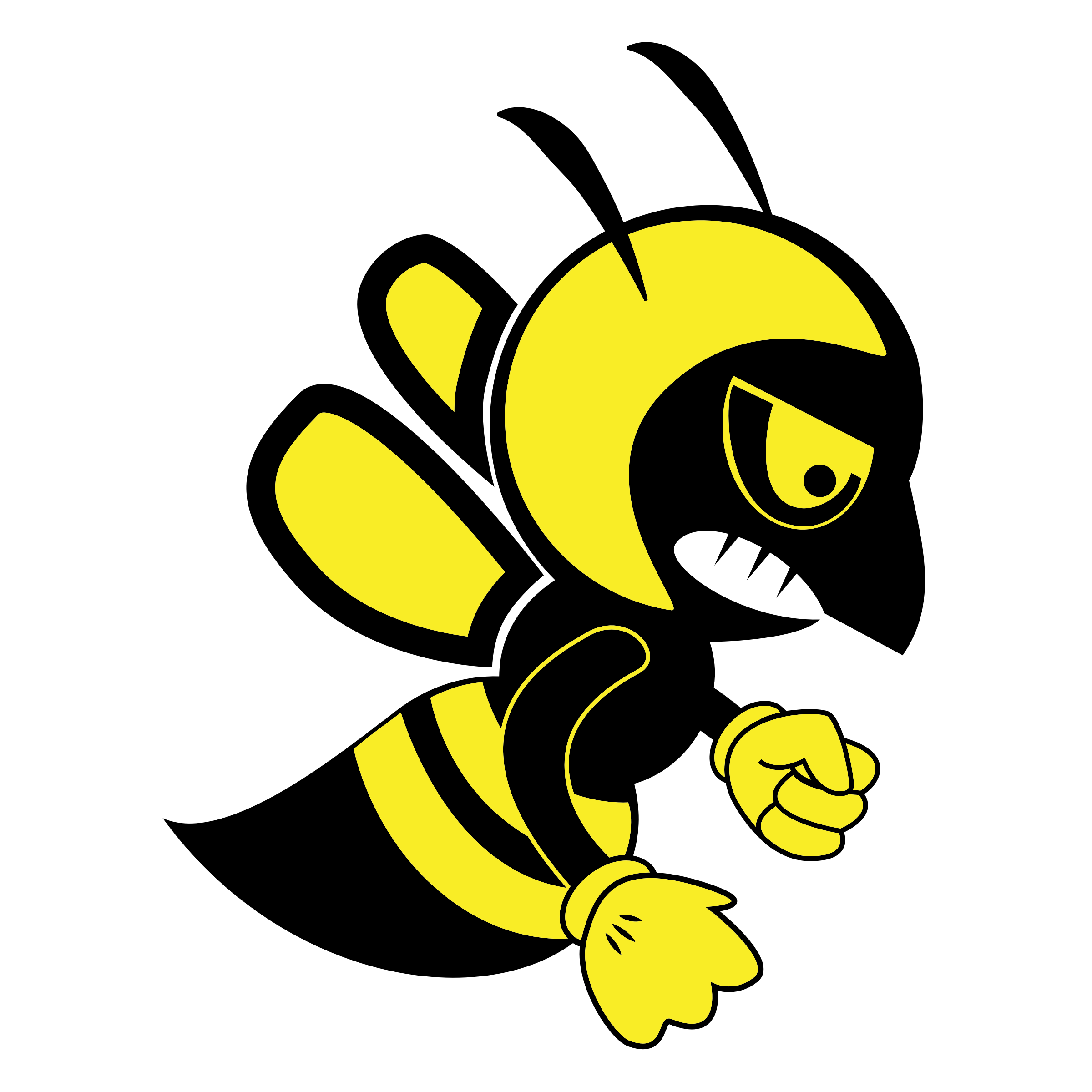 clipart of bees - photo #34