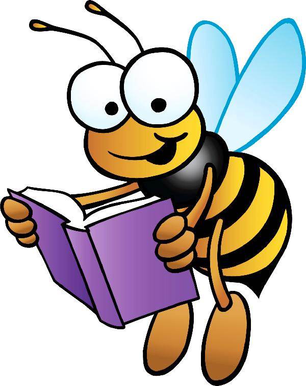 bee book clipart - photo #7
