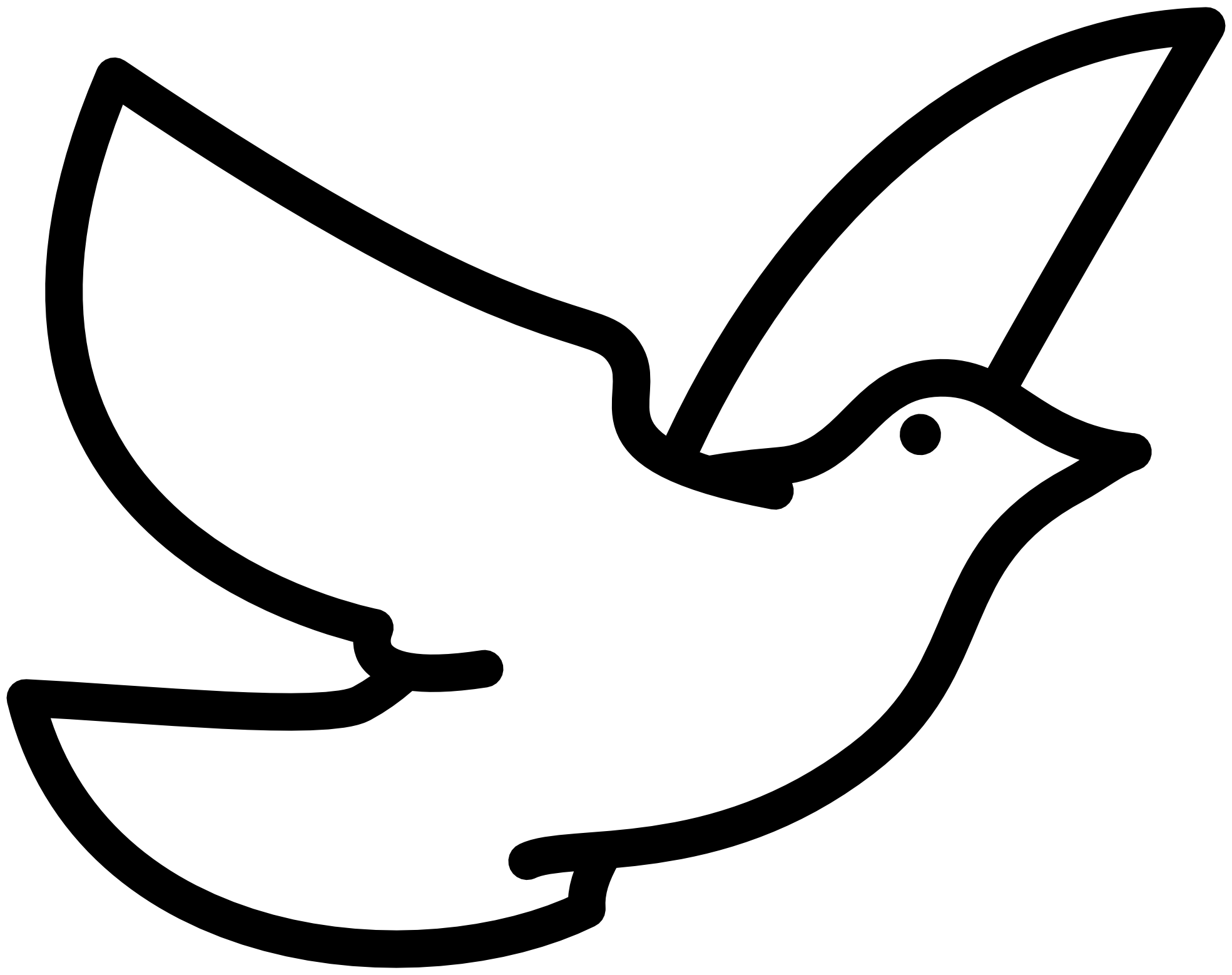 free black and white bird clipart - photo #49