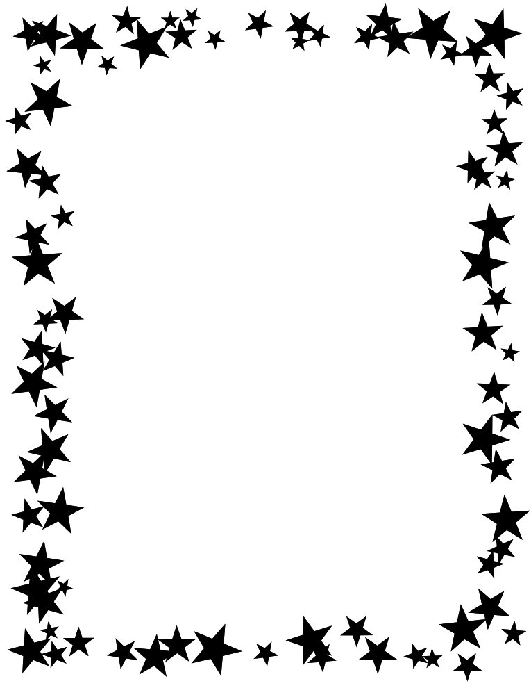 Borders christmas border clipart black and white free