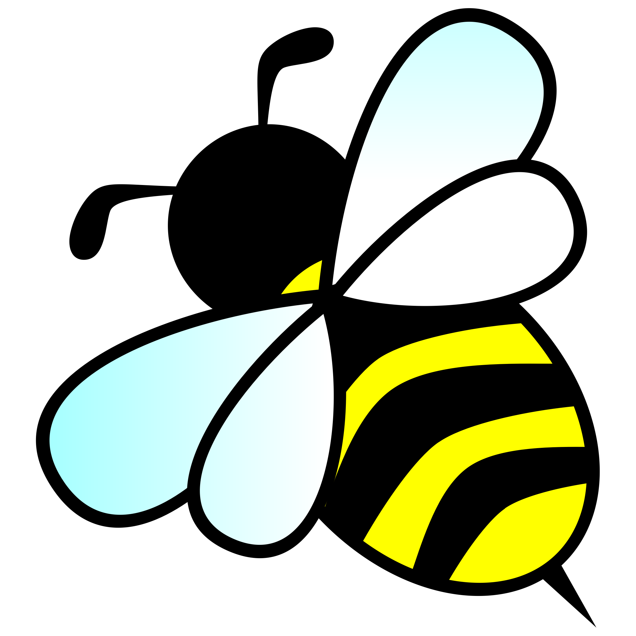 Bumble bee cute bee clip art love bees cartoon clip art more clip 2