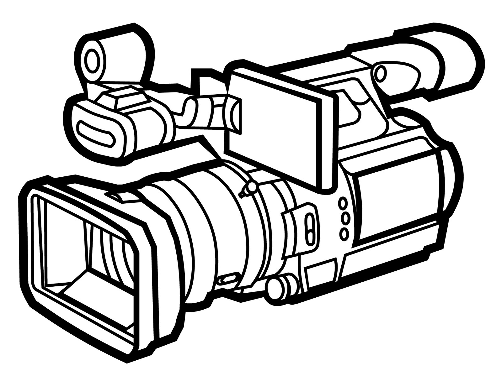 clipart of a video camera - photo #33