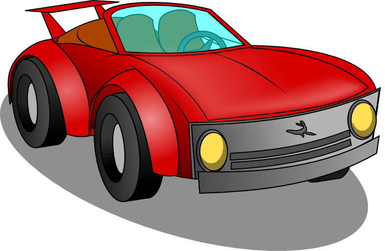 car zooming clipart - photo #24