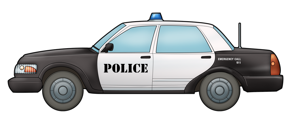 animated clip art police car - photo #9