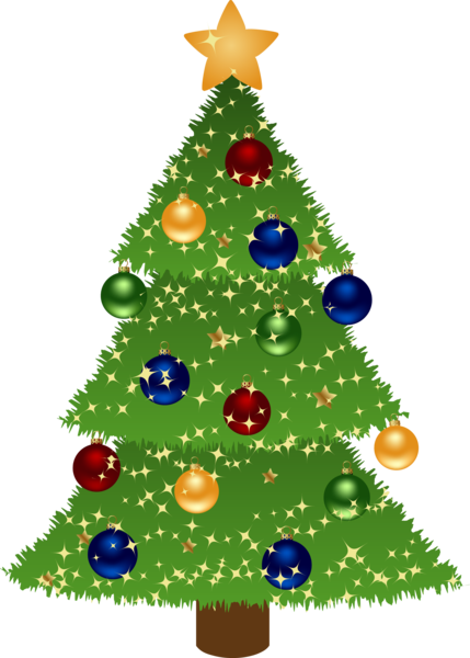free holiday tree clipart - photo #21