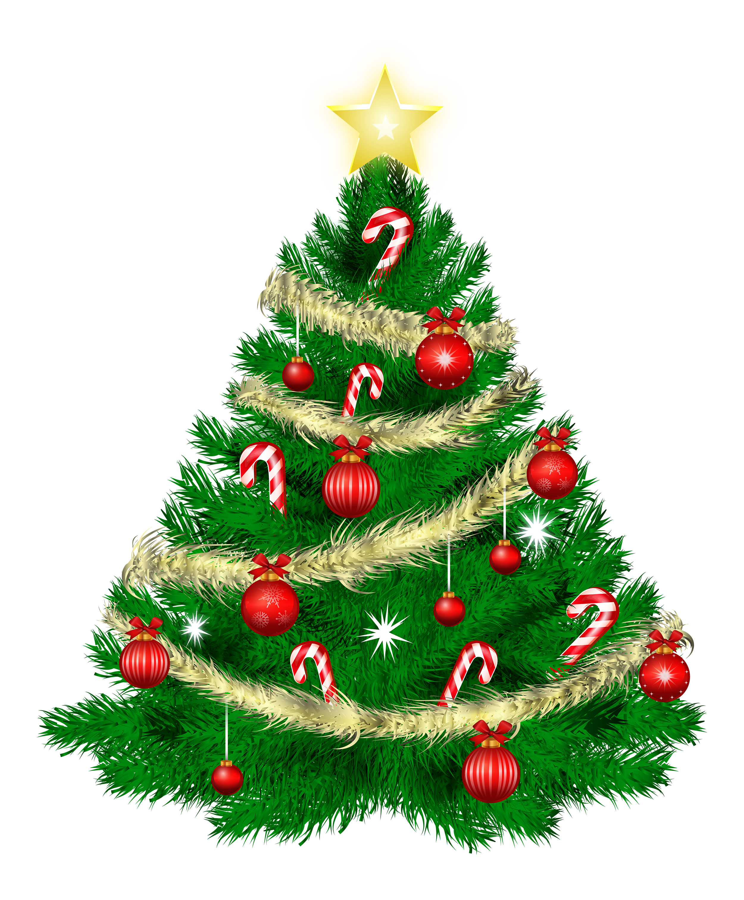 free christmas tree ornaments clipart - photo #3