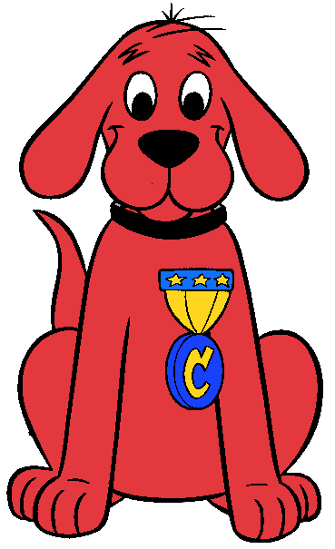 clip art clifford big red dog - photo #2