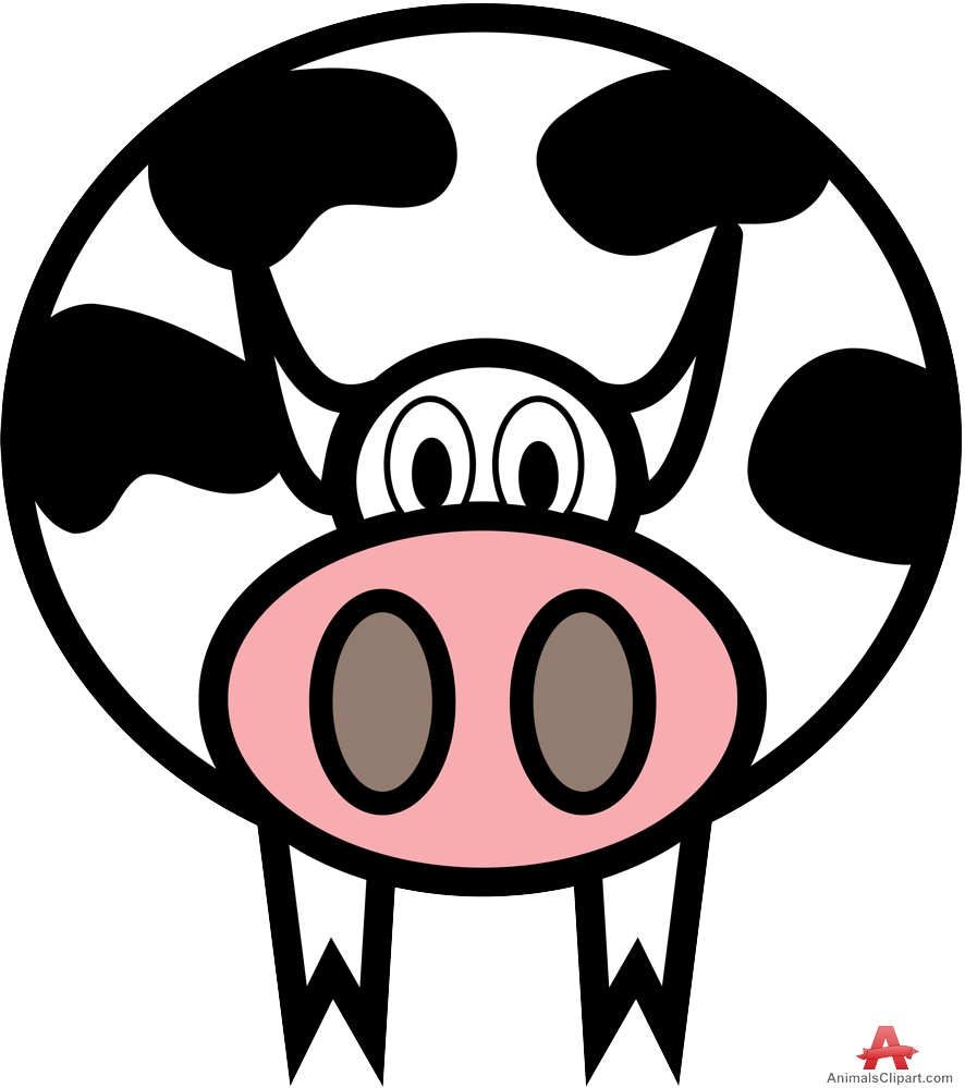 free clip art cow head - photo #34