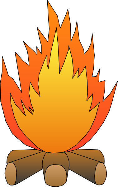 clipart of fire - photo #37