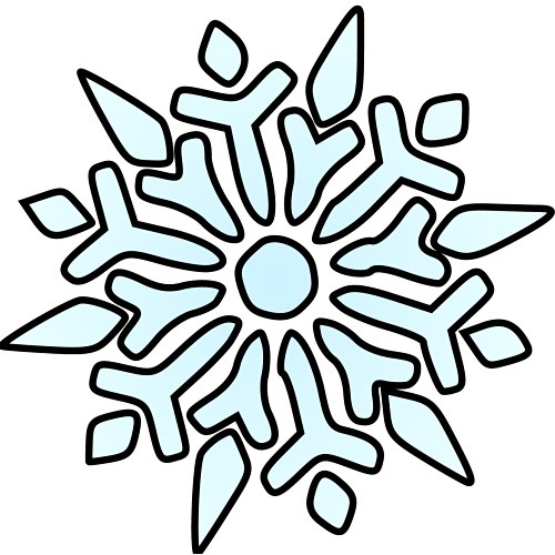 free christmas snowflake clipart - photo #43