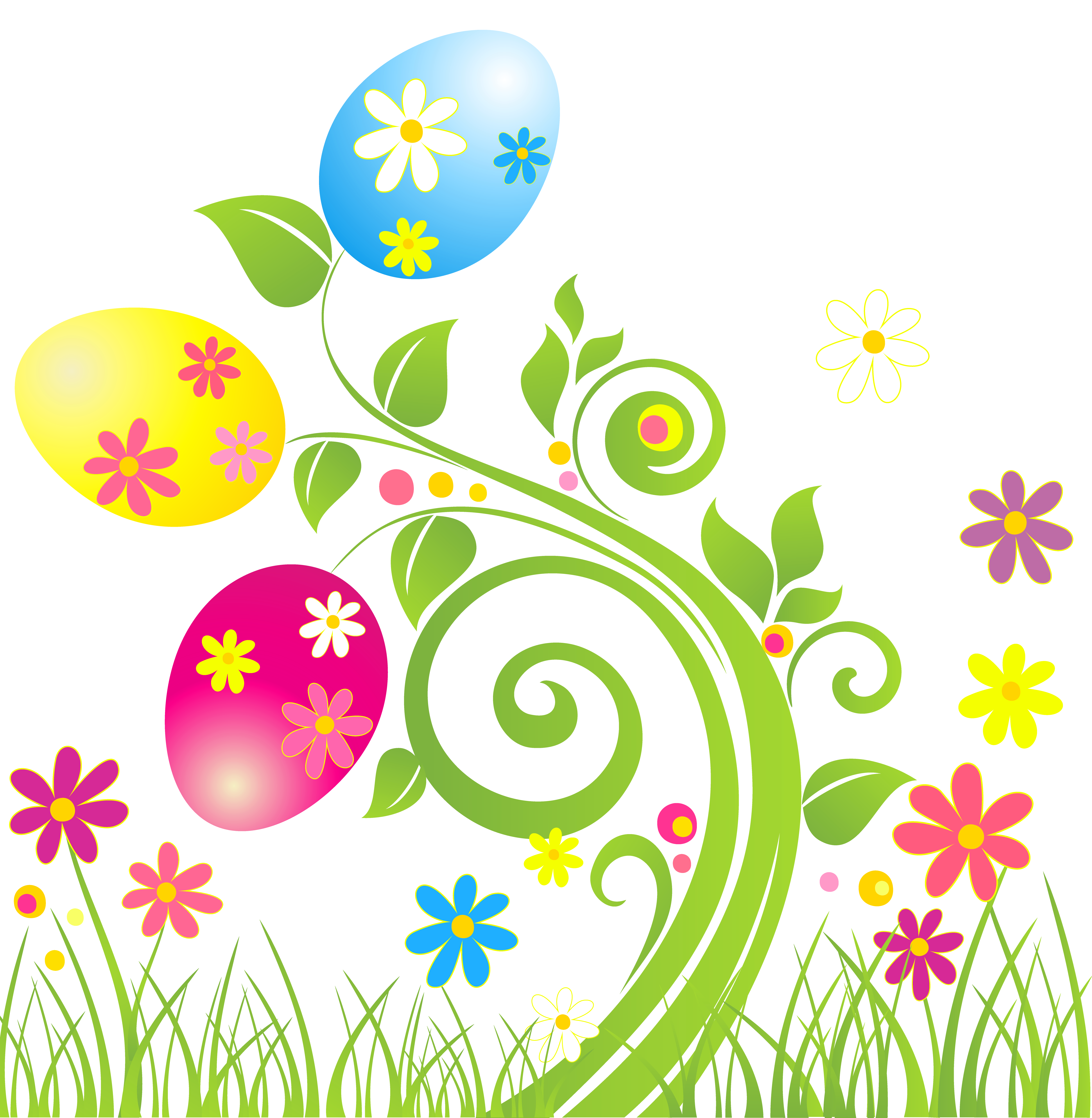 Download easter clip art free clipart of easter eggs bunny image 3