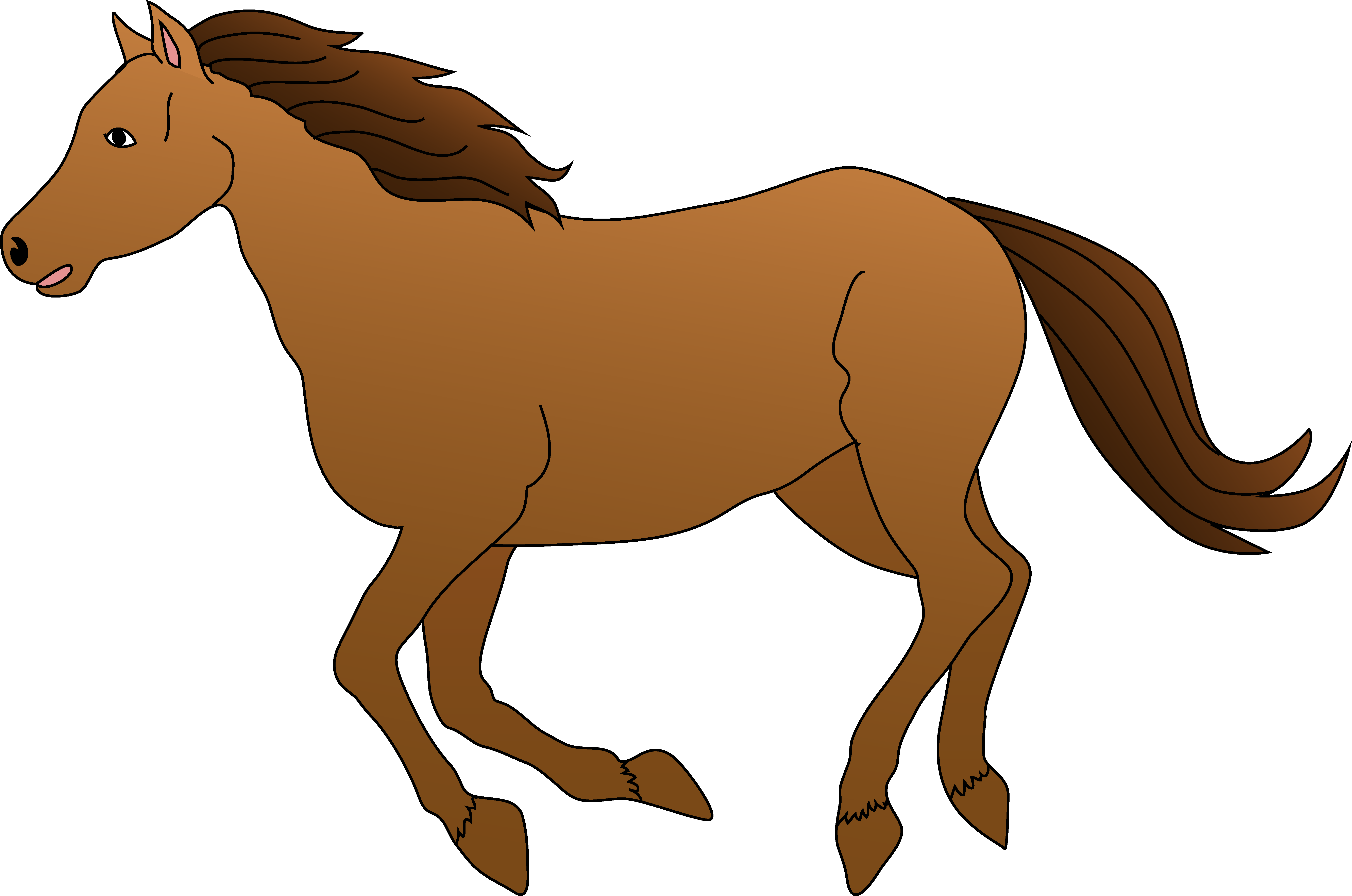 clipart horse racing free - photo #21