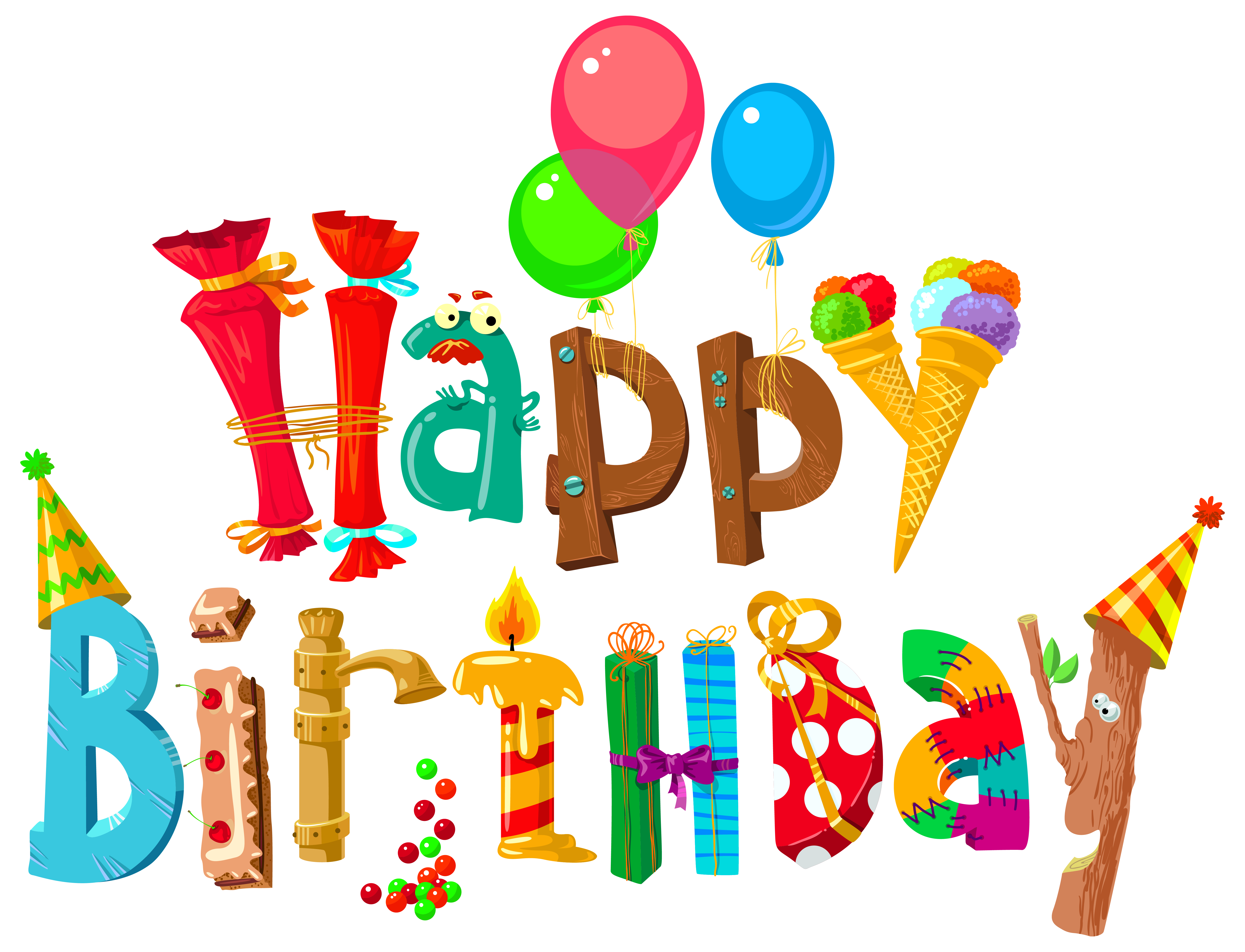 Funny happy birthday clipart image - Cliparting.com