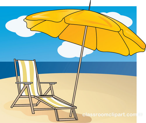 free clip art beach chair - photo #23