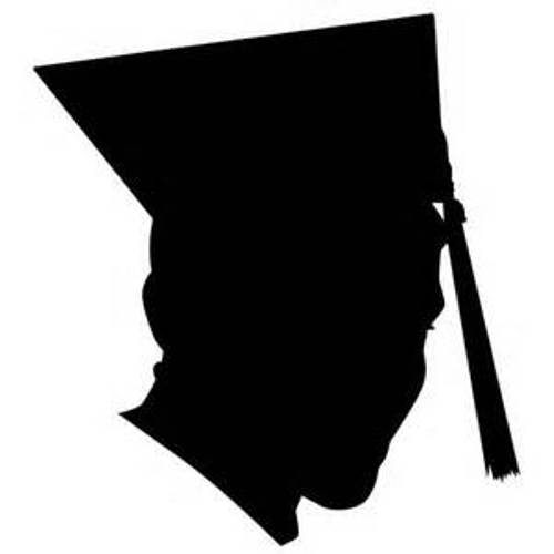 free black and white graduation clip art - photo #22