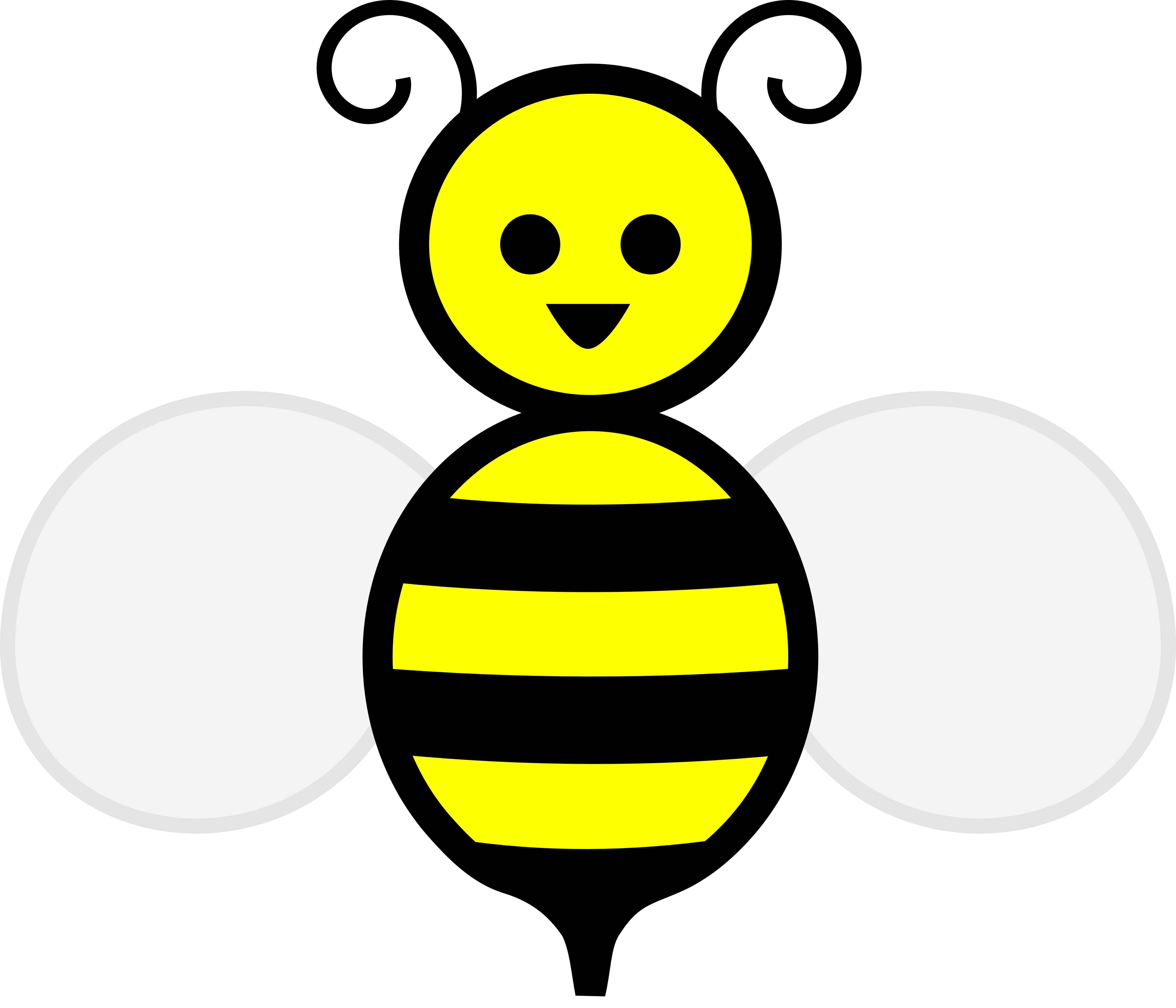 free bee graphics clipart - photo #4