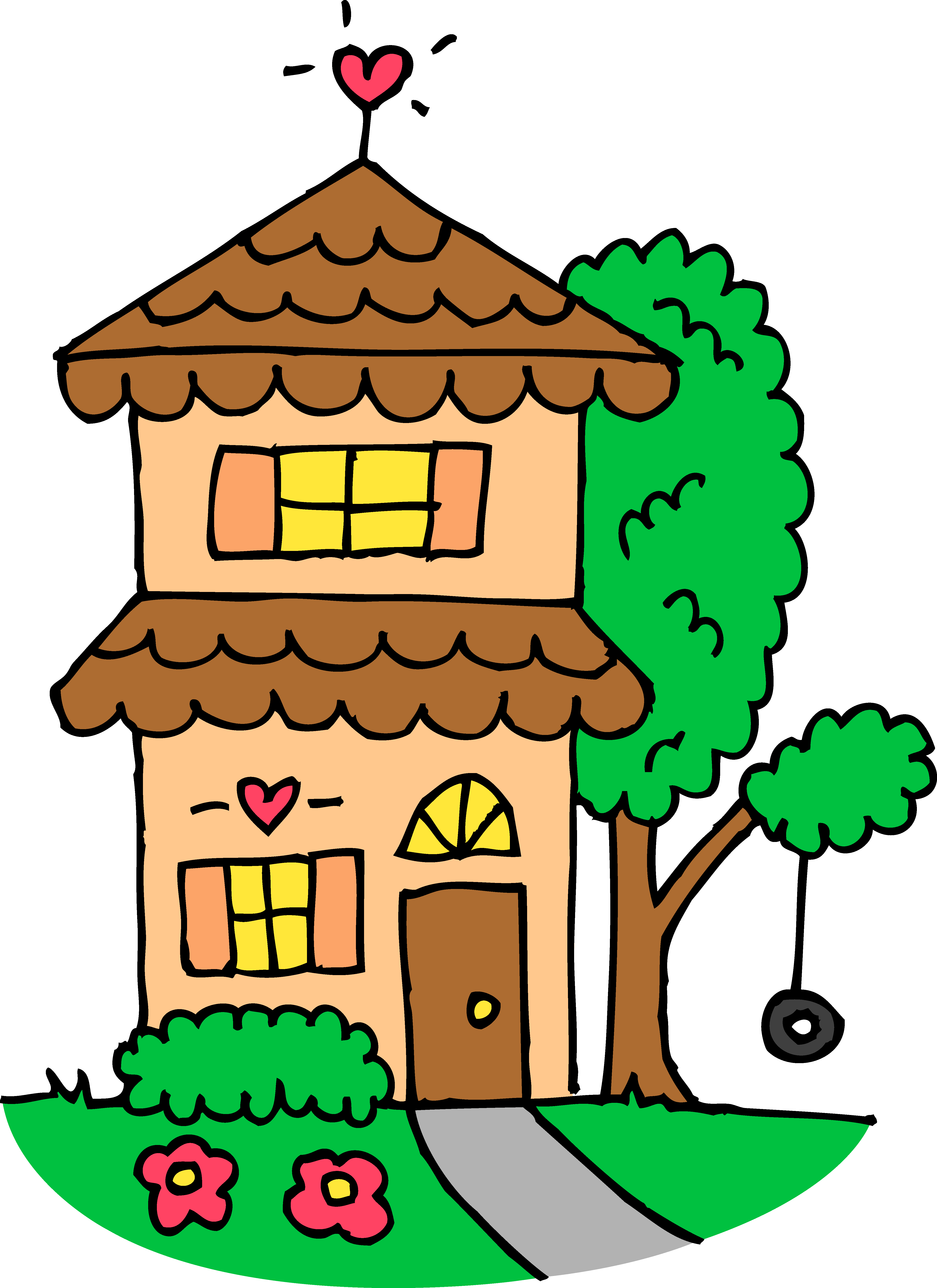 clipart houses for sale - photo #26