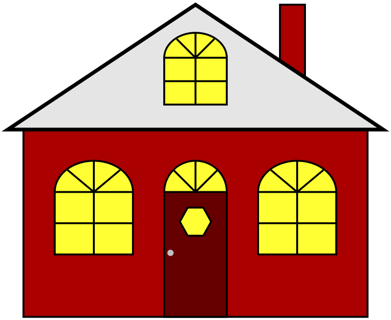 house and home clipart - photo #32