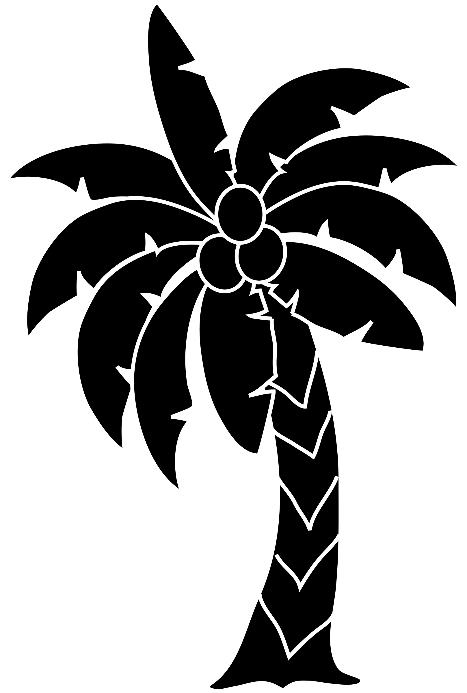 free clipart palm tree beach - photo #27