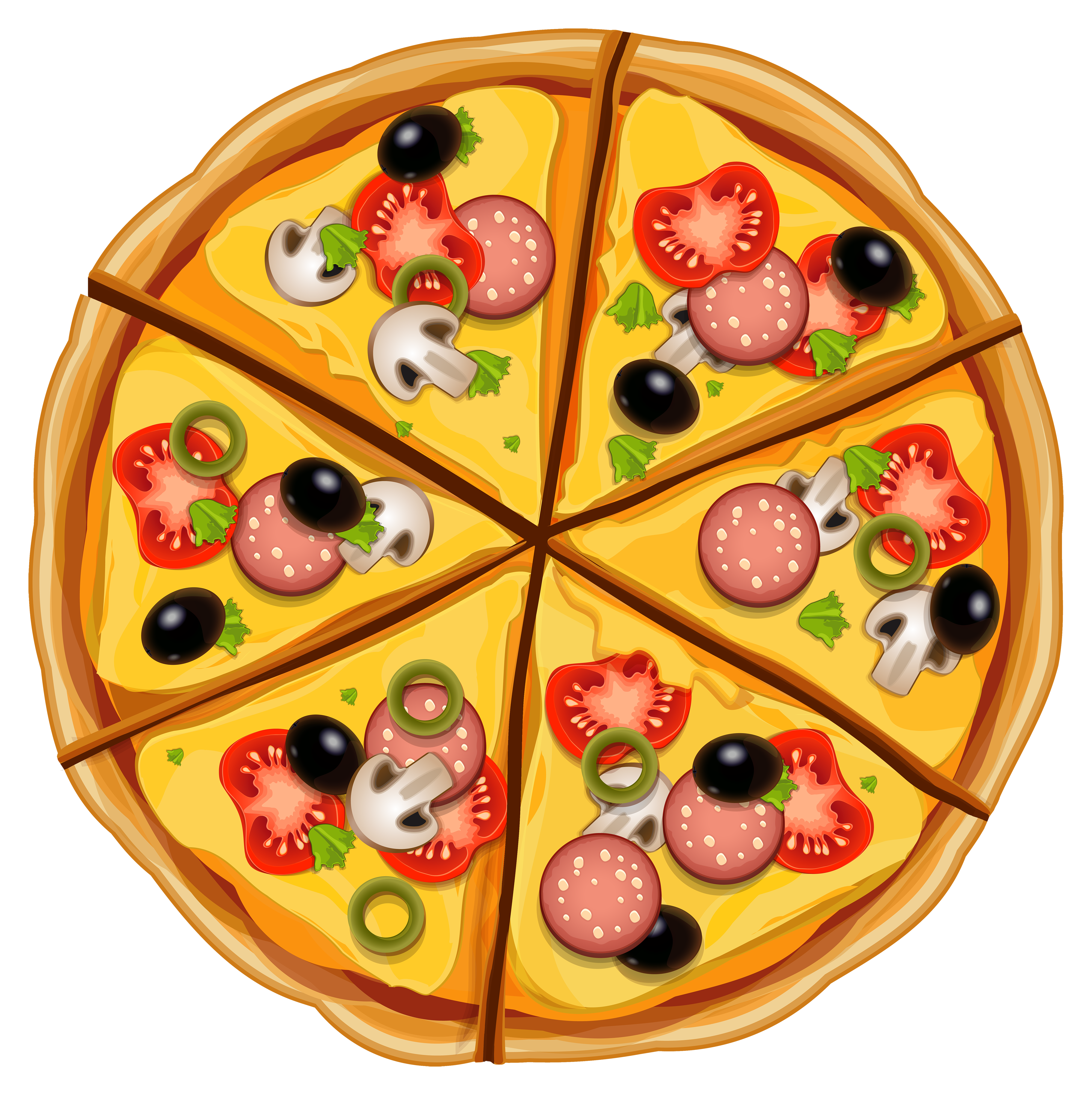 clip art vector pizza - photo #30