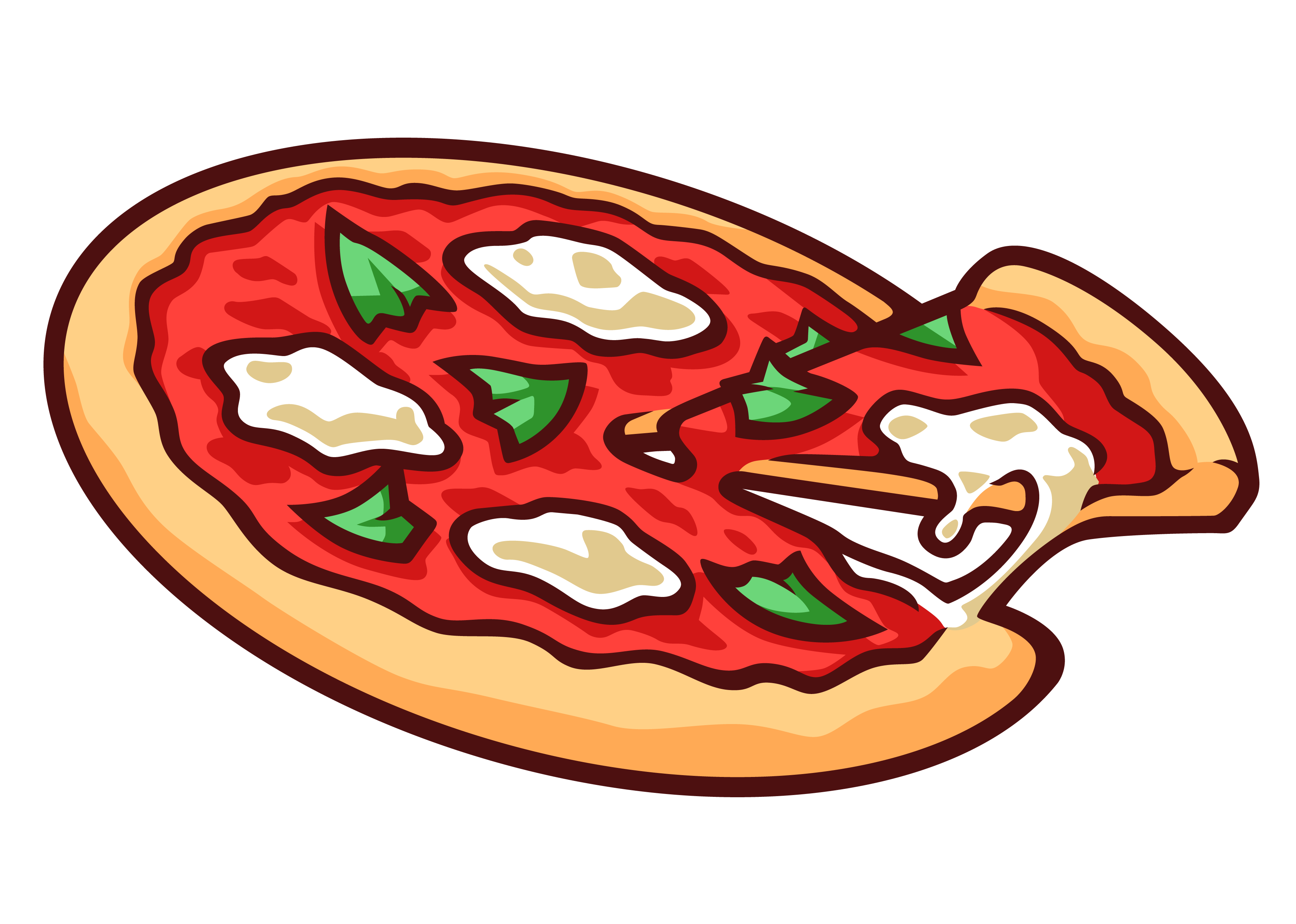 pizza clipart black and white free - photo #47