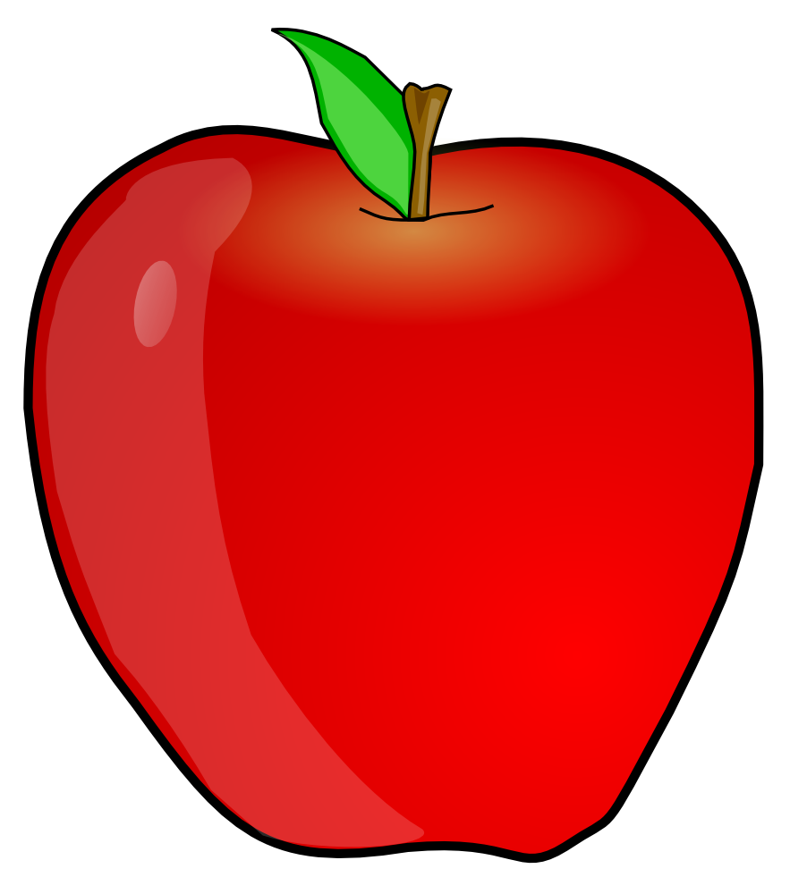 teacher apple clipart free - photo #18