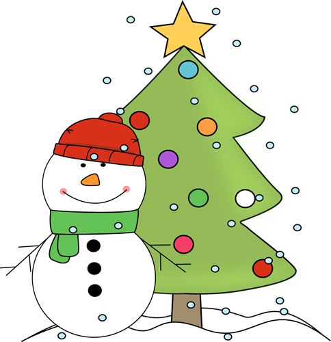 free white christmas tree clip art - photo #42