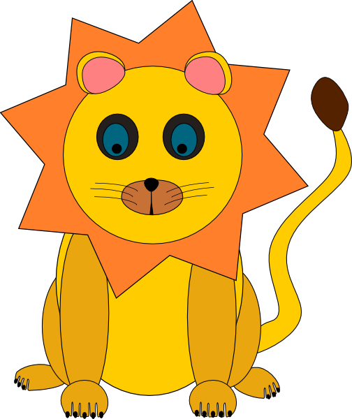 baby lion clipart - photo #20