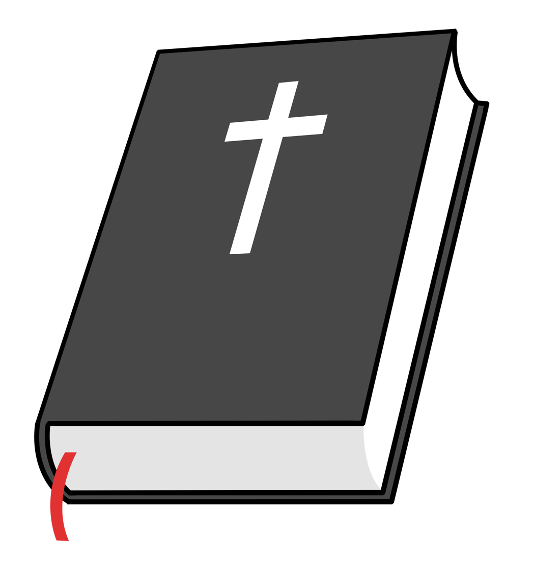 bible clipart free black and white - photo #24