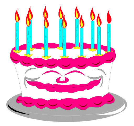 free clip art happy birthday cake - photo #33