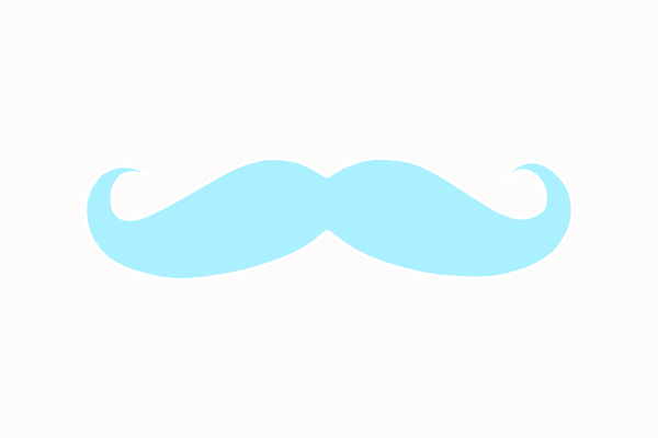 mustache clip art free download - photo #42