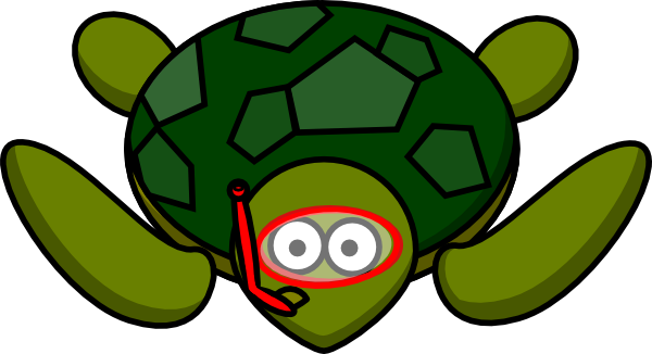 free clip art cartoon turtle - photo #12