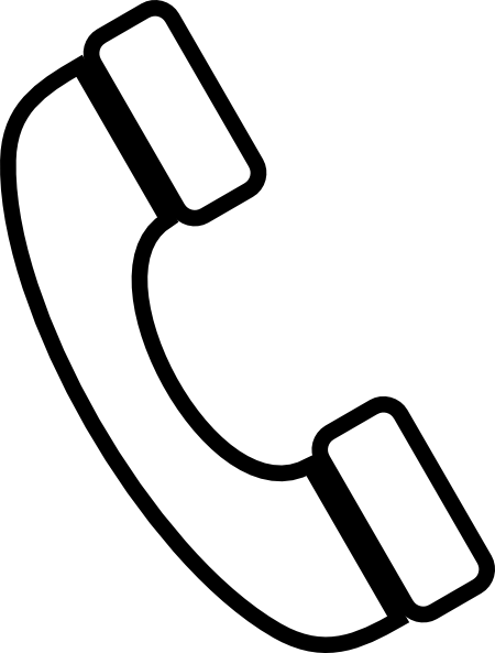 cell phone clipart black and white - photo #16