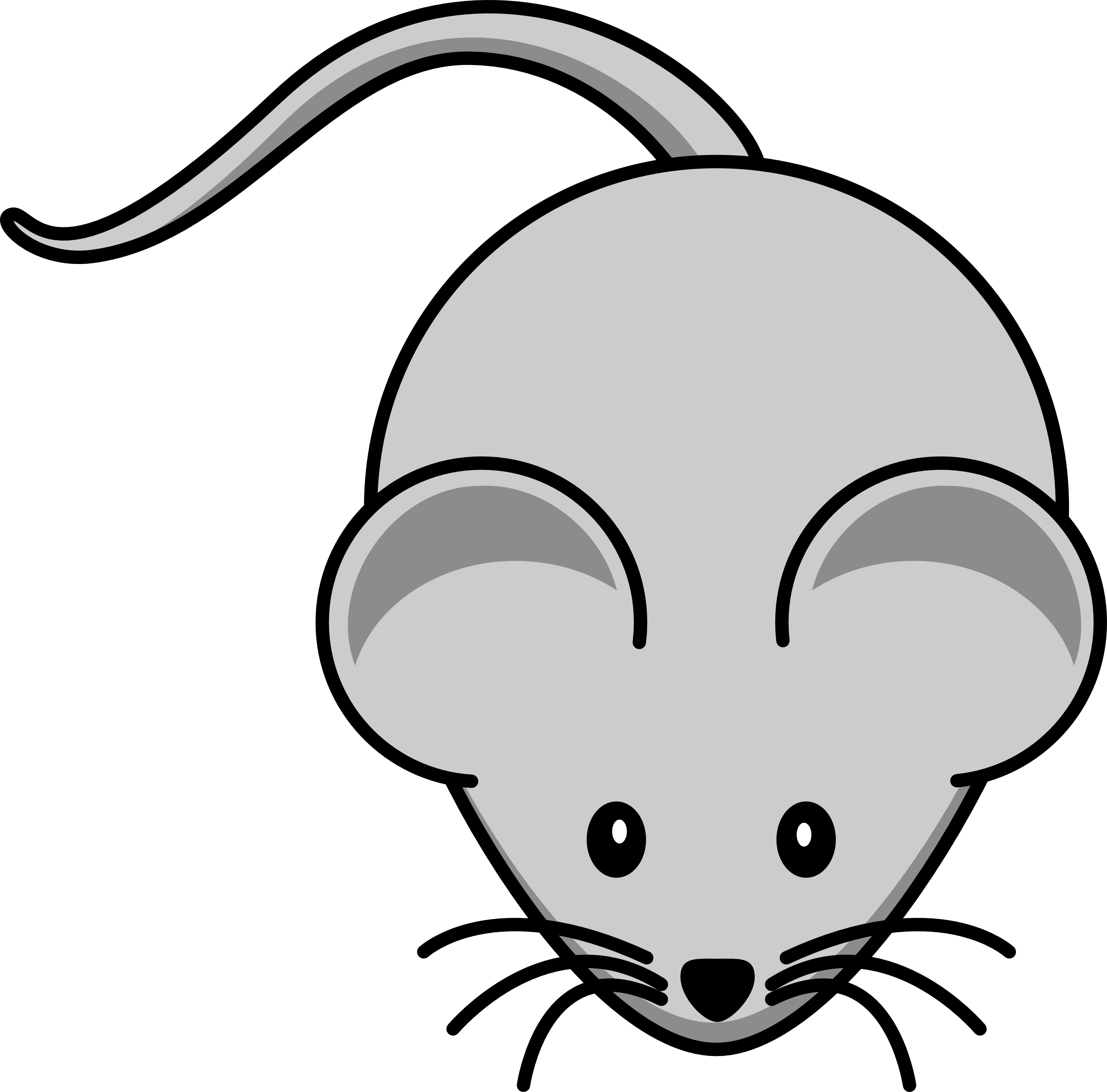 computer mouse clipart black and white - photo #12