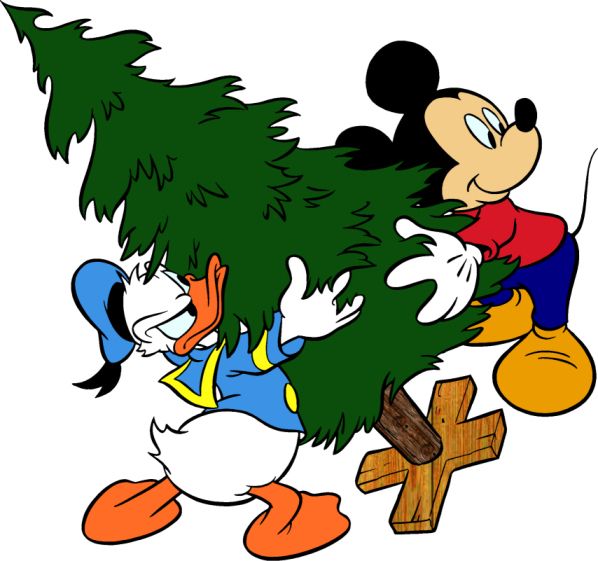 clipart mickey mouse christmas - photo #20