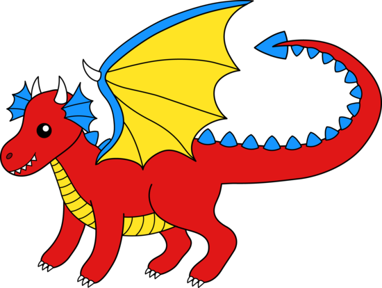 clipart of dragons - photo #7