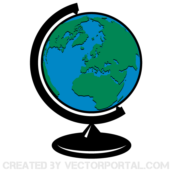clip art of the earth globe - photo #17
