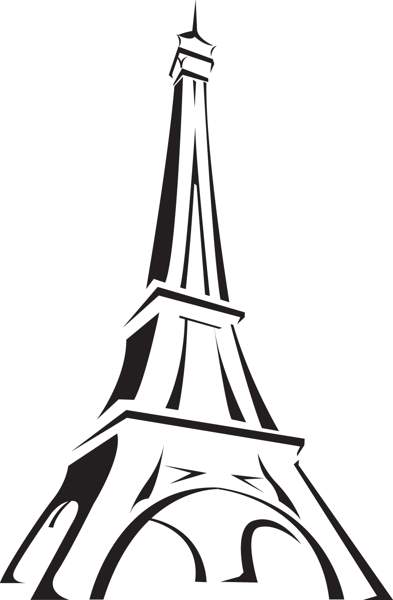 clipart of eiffel tower - photo #50