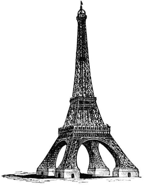 free clip art france eiffel tower - photo #25