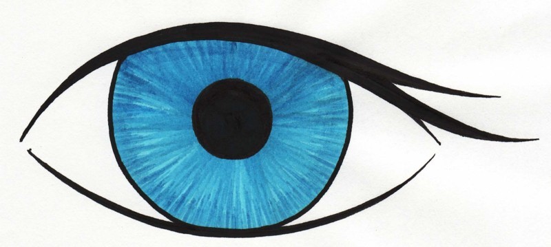 blue eyes clip art free - photo #24
