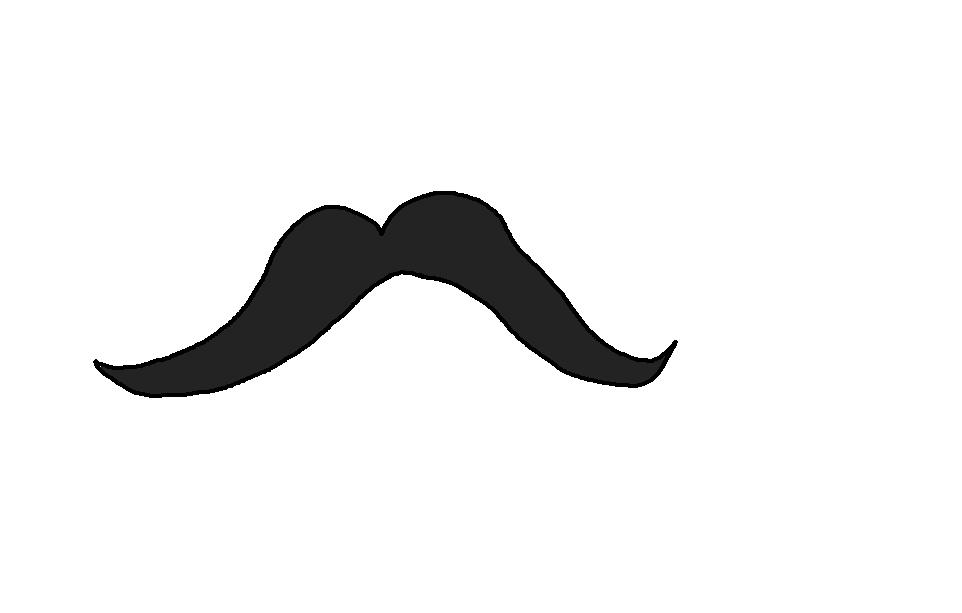mustache clip art jpg - photo #45