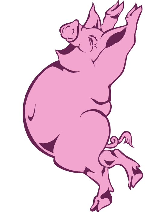 funny pig clipart - photo #22