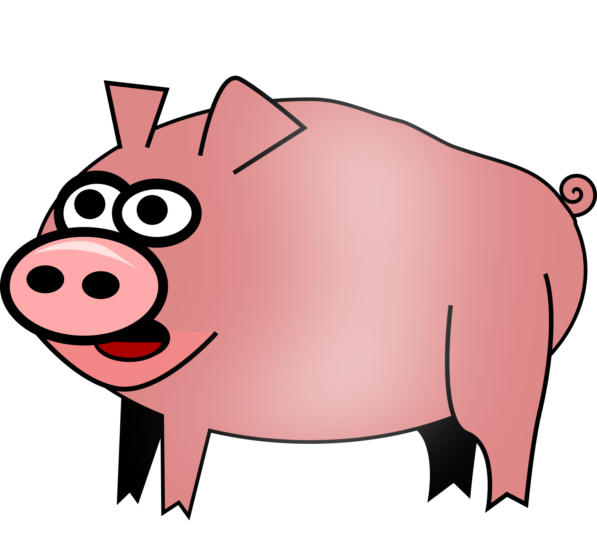 pig clipart vector - photo #16
