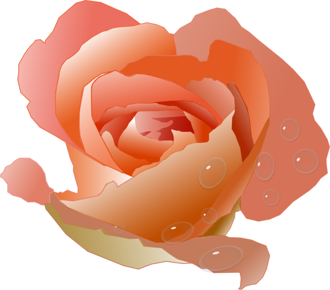 free animated clip art roses - photo #17