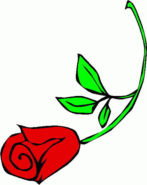 clipart chat rose - photo #2